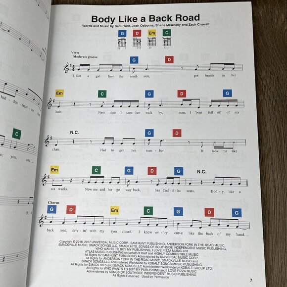 ChordBuddy Guitar Method Pop Hits Songbook - Chord Buddy Book Hal Leonard - Picture 6 of 7